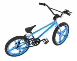 Small bike isolated on background. 3d rendering - illustration png