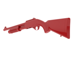 Shotgun isolated on background. 3d rendering - illustration png