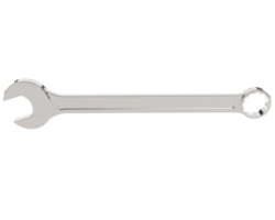 Wrench isolated on background. 3d rendering - illustration png