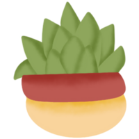 binnen- planten illustratie png