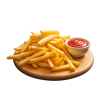 francés papas fritas No antecedentes png