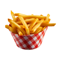 French fries no background png