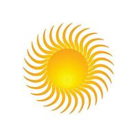 abstract sun vector illustration