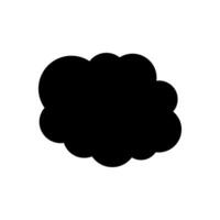 juguete nube icono vector. bebé nubes ilustración signo. nube símbolo o logo. vector