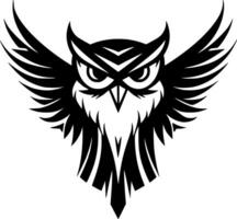 Owl - High Quality Vector Logo - Vector illustration ideal for T-shirt graphic