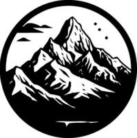 Mountain - High Quality Vector Logo - Vector illustration ideal for T-shirt graphic