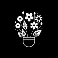 Flowers - High Quality Vector Logo - Vector illustration ideal for T-shirt graphic