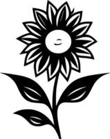 Flower - High Quality Vector Logo - Vector illustration ideal for T-shirt graphic