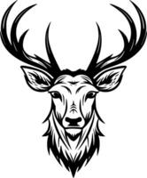 Dear, Minimalist and Simple Silhouette - Vector illustration