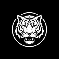 tigre, minimalista y sencillo silueta - vector ilustración