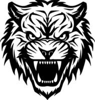 Tiger - High Quality Vector Logo - Vector illustration ideal for T-shirt graphic