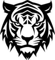 Tiger, Minimalist and Simple Silhouette - Vector illustration