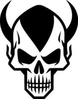 Skull - High Quality Vector Logo - Vector illustration ideal for T-shirt graphic