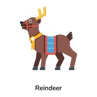 Trendy Reindeer Concepts vector