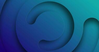 Creative abstract 3d circle curve geometry motion graphics animation background video