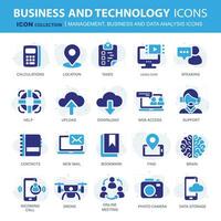 Business and marketing, programming, data management, internet connection, social network, computing, information. Flat vector illustration