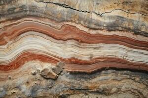 AI generated Petrified wood texture background, fossilized and ancient wood grains, natural and geological surface, rare and preserved photo