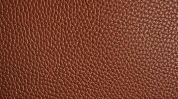 AI generated Leather brown textured background, luxurious and elegant material for bags and shoes. photo