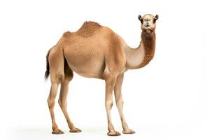 AI generated Camel close-up clipart photo