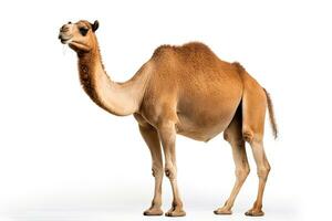 AI generated Camel close-up clipart photo