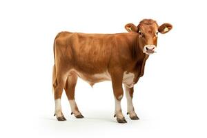 AI generated Countryside cow clipart photo