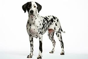 AI generated Cute Dalmatian clipart photo