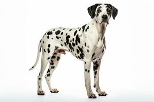 AI generated Cute Dalmatian clipart photo