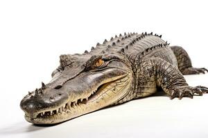 AI generated Wild Crocodile clipart photo