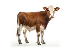 AI generated Countryside cow clipart photo
