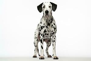 AI generated Cute Dalmatian clipart photo