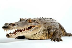 AI generated Wild Crocodile clipart photo