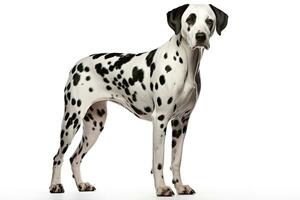 AI generated Cute Dalmatian clipart photo