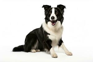 AI generated Realistic Border Collie clipart photo