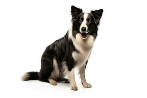 ai generado realista frontera collie clipart foto