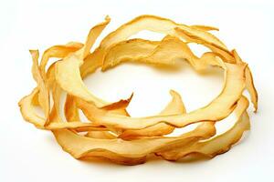 AI generated Dried apple rings clipart photo