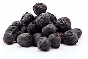 AI generated Dried blueberries clipart photo