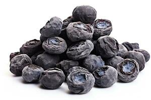 AI generated Dried blueberries clipart photo