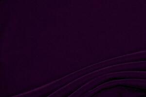 Purple velvet fabric texture used as background. Empty purple fabric background of soft and smooth textile material. There is space for text.. photo