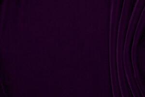 Purple velvet fabric texture used as background. Empty purple fabric background of soft and smooth textile material. There is space for text.. photo
