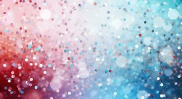 AI generated blue, pink and white confetti backgrounds, photo