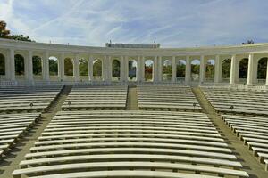 Arlington Cemetery, VA, USA 2023. Arlington National Cemetery's Memorial Amphitheater in Virginia photo