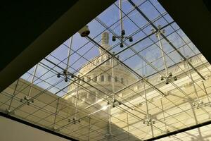 Washington DC, USA, 2023. Inside the Capitol building looking through the glass ceiling in Washington DC photo