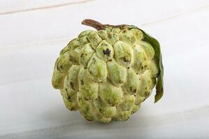 Fresh ripe sweet and juicy Custard Apple photo