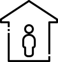 Home homepage icon symbol vector image. Illustration of the house real estate graphic property design image