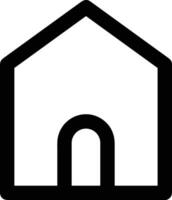 Home homepage icon symbol vector image. Illustration of the house real estate graphic property design image