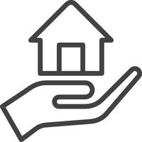 Home homepage icon symbol vector image. Illustration of the house real estate graphic property design image