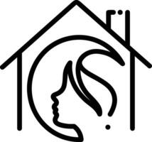 Home homepage icon symbol vector image. Illustration of the house real estate graphic property design image