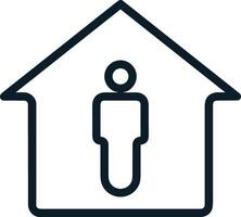 Home homepage icon symbol vector image. Illustration of the house real estate graphic property design image