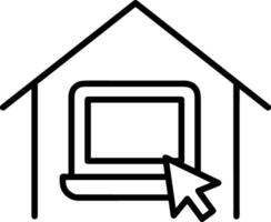 Home homepage icon symbol vector image. Illustration of the house real estate graphic property design image