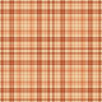 Textile texture pattern of check tartan vector with a seamless plaid background fabric.